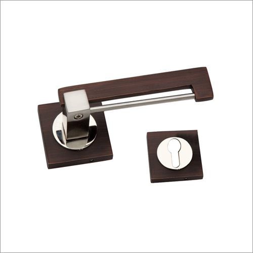 Brass Rose Door Handles