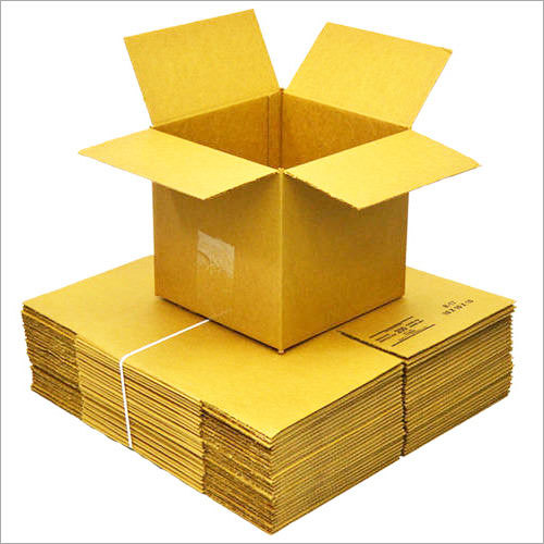 Kraft Corrugated Box - Custom Kraft Corrugated Board, Varied Dimensions, Brown | Durable, Strong, Protective, Eco-Friendly