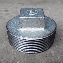 Galvanized Malleable Iron Pipe Plug Galvanized Malleable Iron Pipe Plug