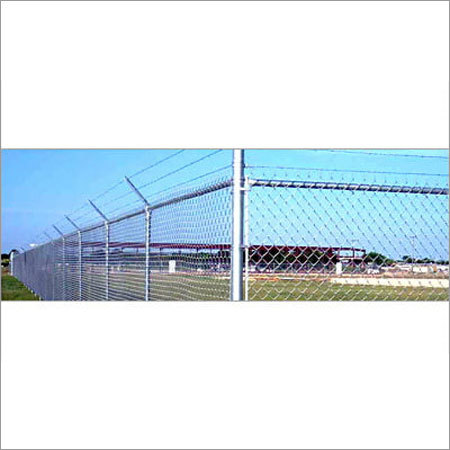 Galvanized Steel Chain Link Fence Application: Sports Field