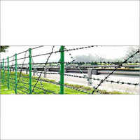 Bis Barbed Wire Fence - Stainless Steel, Silver Finish | Rust Resistant, Eco-friendly, Rodent Proof, Waterproof, Easy Assembly