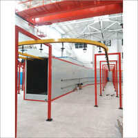Powder Coating Line For Railway Parts