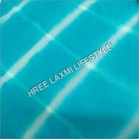 Chiffon Fabrics - 100 Gsm, 45 Inches Wide, Turquoise Striped Design | Soft, Smooth Touch, Colorfast Finish