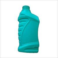 Blue Lubricant Oil Bottle