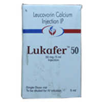 Lukafer Injection - Liquid Formulation For Ovarian & Blood Cystitis Treatment | Effective Against Methotrexate Toxicity, Thrombocytopenia, Neutropenia, And Anemia