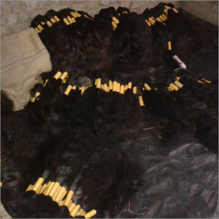 Raw temple Hair