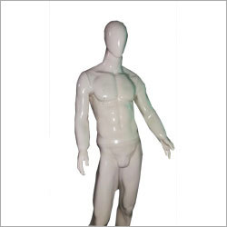 Men White Full Body Glossy Dummy