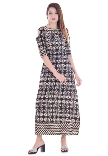 Jacquard Cotton Kurti