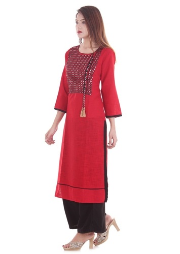 Hand Embroidered Kurti
