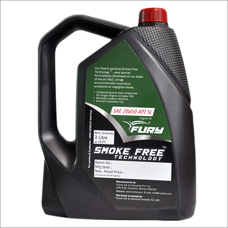 20W50 API SL Back Automotive Lubricants - 4 Litre, Smoke Free Technology | Engine Cleanliness, Thermal Stability, Deposit Control