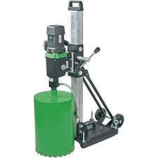 Drilling Machine - Steel, Aluminum, 250mm, 2500W, Variable Speed | Diamond Core Bit, Stable Stand, Precise Drilling