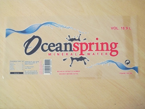 Food & Beverages Promotional Labels