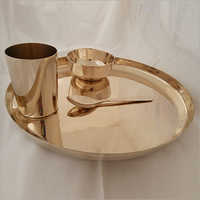 Golden Kansa Dinner Set