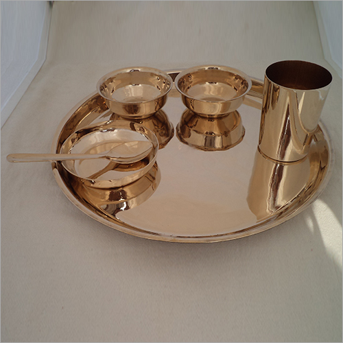 Round Antique Bronze Dinner Set at Best Price in Jodhpur | Kansara Bell ...