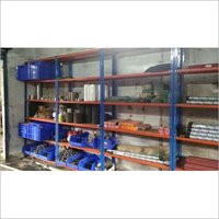 Slotted Angle Steel Storage Rack Capacity: 100 To 15000 Kg/hr
