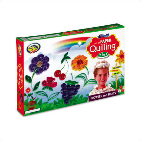 Paper Quilling 2 In 1-nl Flower & Fruit