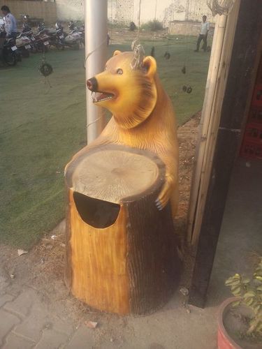 Fiberglass Dustbin Statues