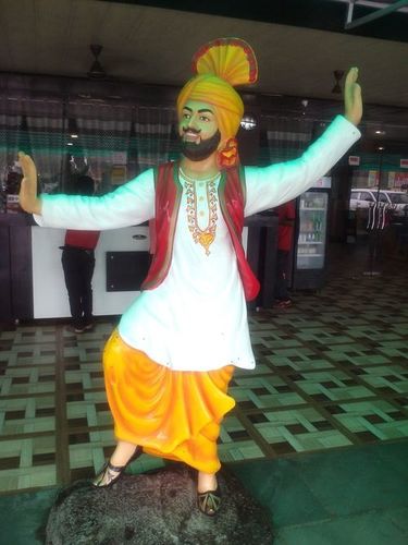 Punjabi Bhangra Statue