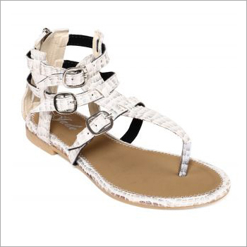 Ladies White Sandals