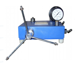 Dead Weight Pressure Gauge Tester By Reliant Lab