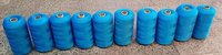 Plastic Fishing Twine - Blue Roll, Eco-friendly, Moisture Resistant, Quick Dry, Tear-resistant, Lightweight, Stretchable, Anti-bacteria, Absorbs Less Water