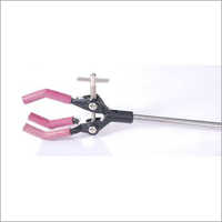 Laboratory Clamps - Metal & Plastic, 25-50 Mm Jaw Opening, Black | Durable Build, Easy Adjustment, Secure Grip, Versatile Use