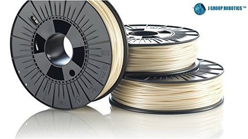 PLA 3.0MM Pearl White Rigid Glossy Filament