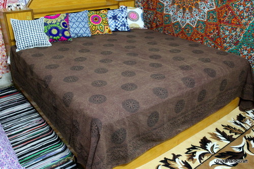 Block Print Bed Sheet