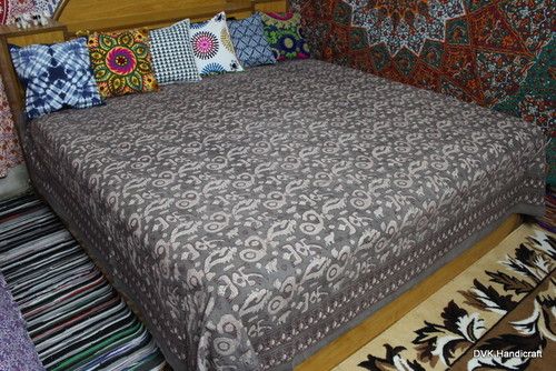 Hand Block Printed Bed Sheet