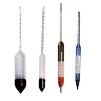 Soil Hydrometer - Clear Transparent Glass, 0.995 To 1.030 Density Scale | Precision Qc Lab Tool For Grain Size Analysis