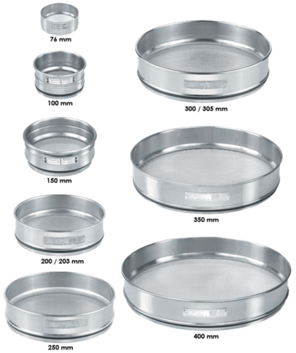 Coarse Aggregate Test Sieves