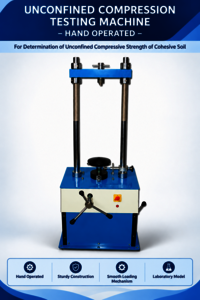 Unconfined Compression Tester Proving Ring Type (motorised) - Application: Industrial