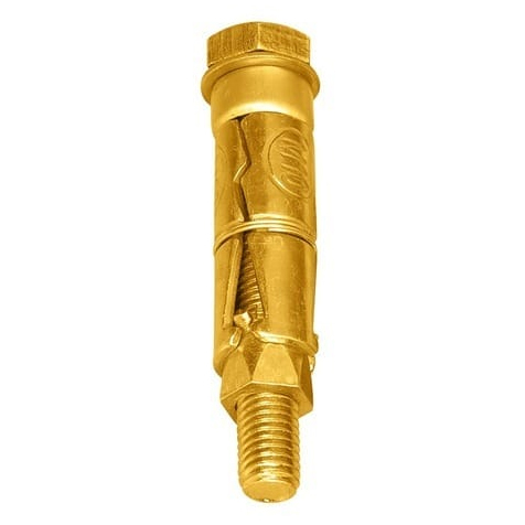 3 Shield Anchor - Stainless Steel, Golden Color | High Grade Polished Finish for Industrial Use