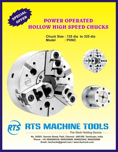 Power operated chucks