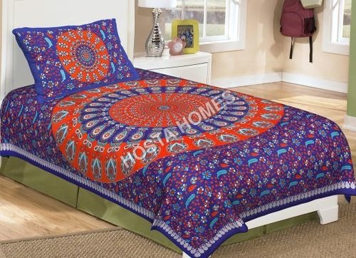 Floral Print Single Bed Bedsheet