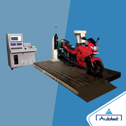MOTORCYCLE STAND ENDURANCE TEST RIG (Supplied to Hero Moto Corp Ltd.) MOTORCYCLE STAND ENDURANCE TEST RIG (Supplied to Hero Moto Corp Ltd.)