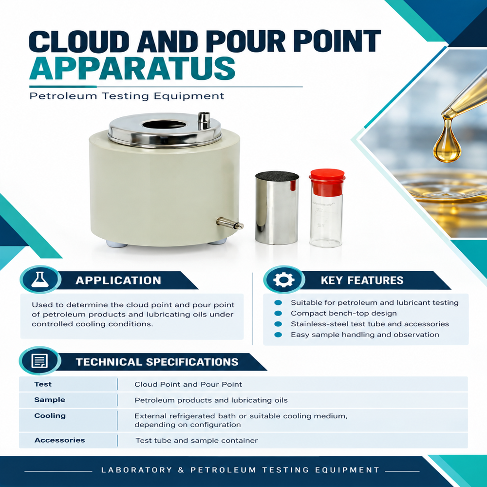 Cloud And Pour Point Apparatus - Application: Industrial