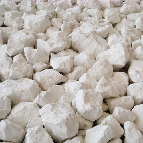 bags of crushed limestone