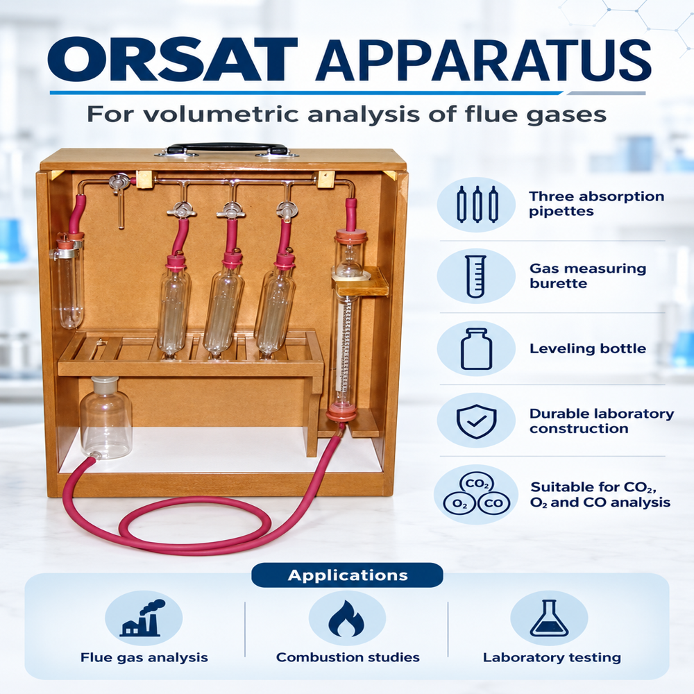 Orsat Gas Analysis - Application: Industrial