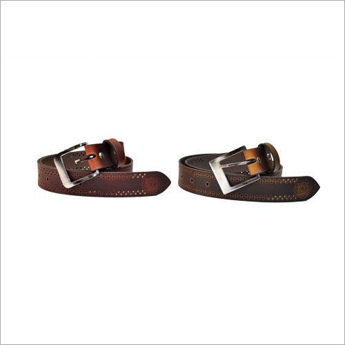 Reversible Leather Casual Belt
