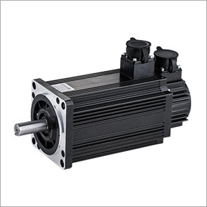 Servo Motor - 8 Poles, Three Phase, Waterproof | Black Finish, Warranty Included