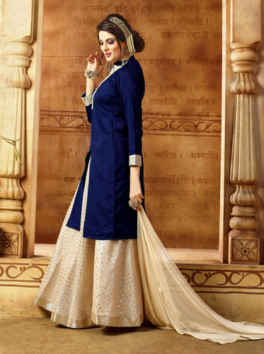 Indian Designer Semi-Stitched Indo Western Suits
