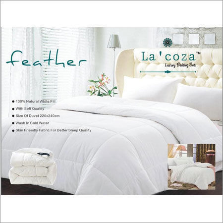 Microfiber White Quilt