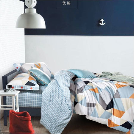 Regular Size Designer Cotton Bedsheet