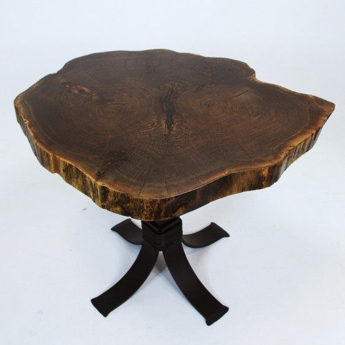 Handmade Coffee Table With Iron Legs