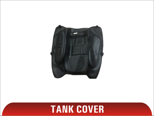Tank Cover - Synthetic Leather, Custom Fit, Black | Durable, Water Resistant, UV Protection, Scratch Resistant, Easy Installation