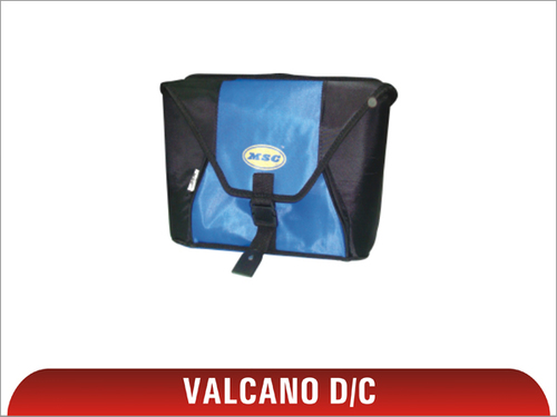 Valcano D/C - Polyester, 12x15x5 Inches, Blue | Durable, Water Resistant, Lightweight, Spacious Design