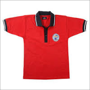 School T-Shirt Red