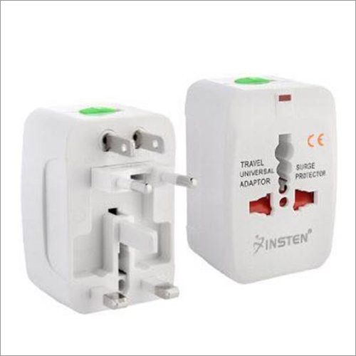 International Adaptor - White | Rated Voltage 100 - 240V Ideal for Efficient Charging Across Multiple Devices