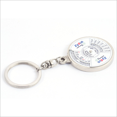 Metal Keychains Set - Metal, Silver Color, Professional Style | Indian Theme, Silver Plating, Ideal Gift for Business Professionals